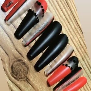XXL YSL Red Bottom Press on Nails